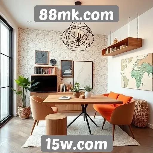 tendências de design no site 88mk.com